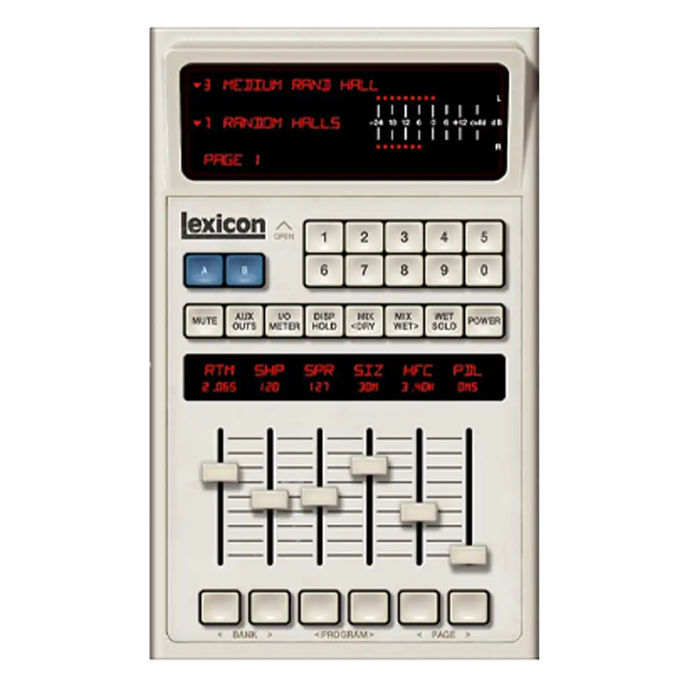 Lexicon 480L Reverbs - FX Rentals